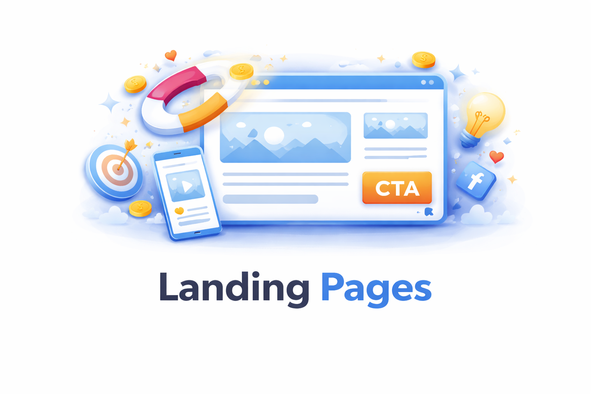 Landing pages