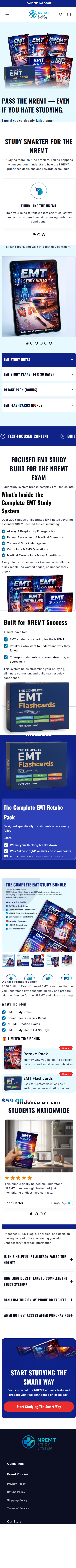 One-Page Shopify Store Template for Digital Product