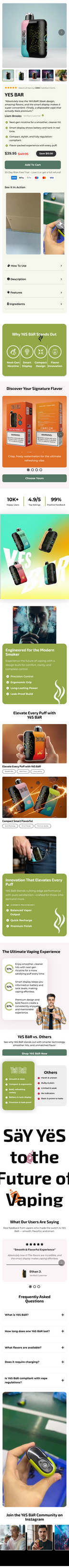 YeS BÄR — High-Convert Shopify Product Page Template (PDP + Sections) | Instant ZIP Download